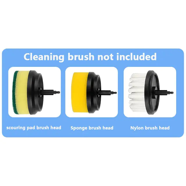 Folkdécor SparkScrub 3-in-1 Electric Cleaning Brush