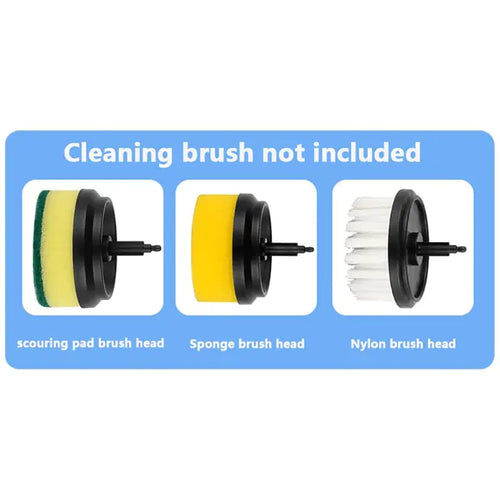 Folkdécor SparkScrub 3-in-1 Electric Cleaning Brush